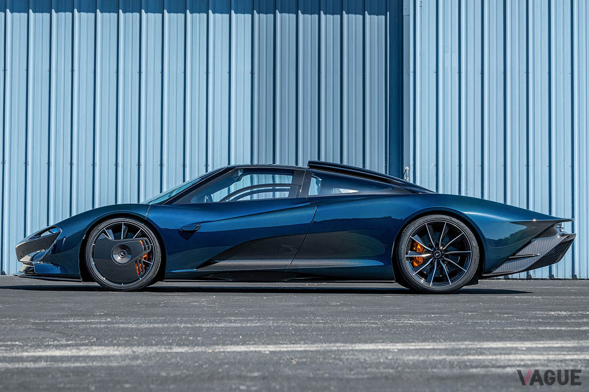 約3億4500万円で落札されたマクラーレン「スピードテール」（C）2021 Courtesy of RM Sotheby's