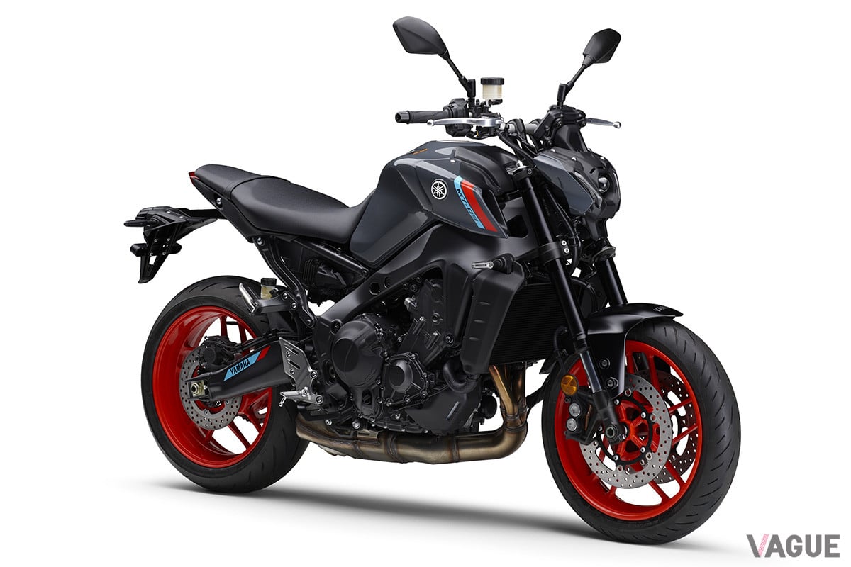 「MT-09」は写真のパステルダークグレーなど全３色、「MT-09 SP」は1色を設定