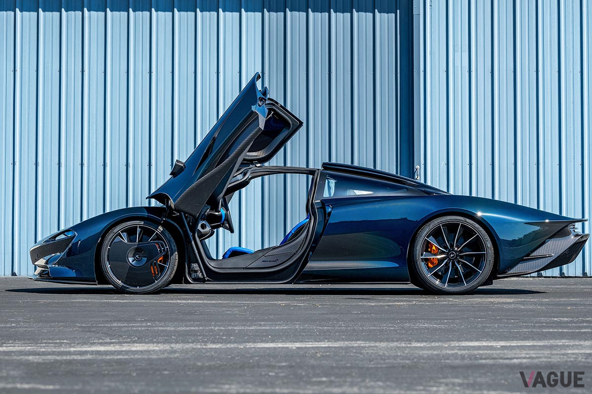 約3億4500万円で落札されたマクラーレン「スピードテール」（C）2021 Courtesy of RM Sotheby's