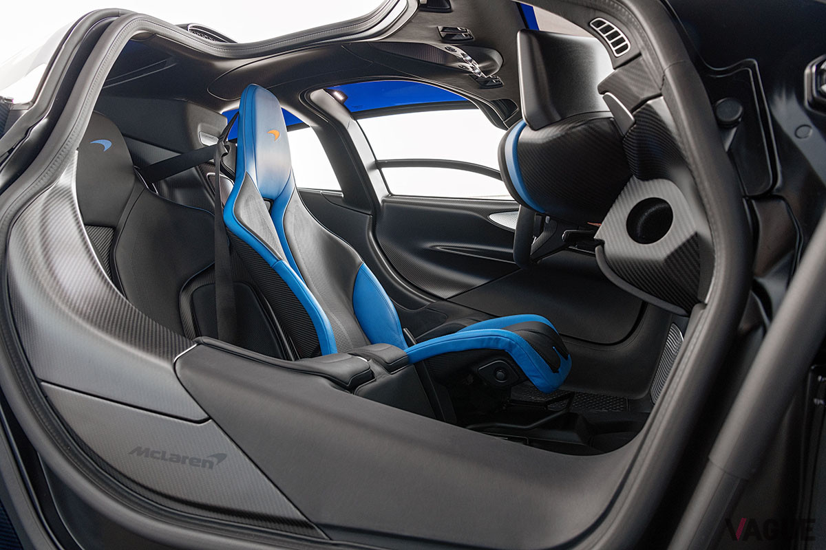 約3億4500万円で落札されたマクラーレン「スピードテール」（C）2021 Courtesy of RM Sotheby's