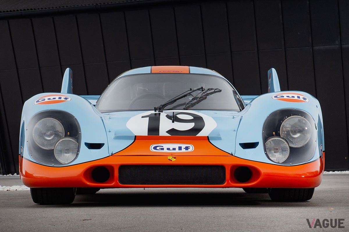 ル・マン24時間で2位を獲得した1970年型ポルシェ「917K」