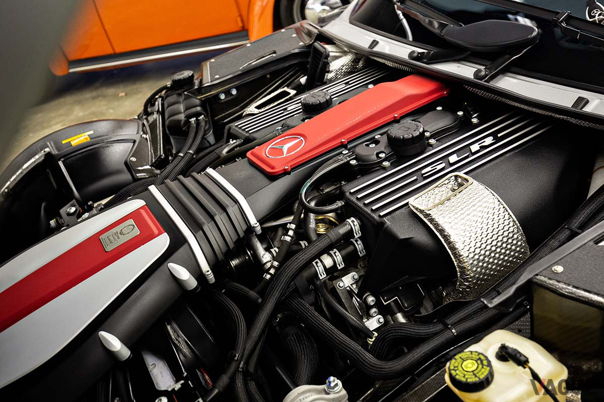 約6600万円で落札されたメルセデス・ベンツ「SLRマクラーレン722エディション」（C）2021 Courtesy of RM Sotheby's