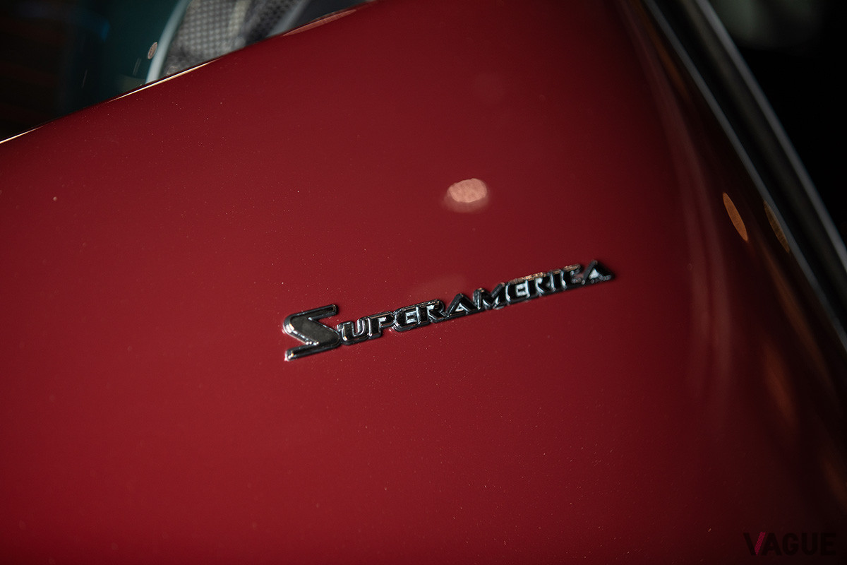 約8600万円で落札されたフェラーリ「スーパーアメリカ」（C）2021 Courtesy of RM Sotheby's