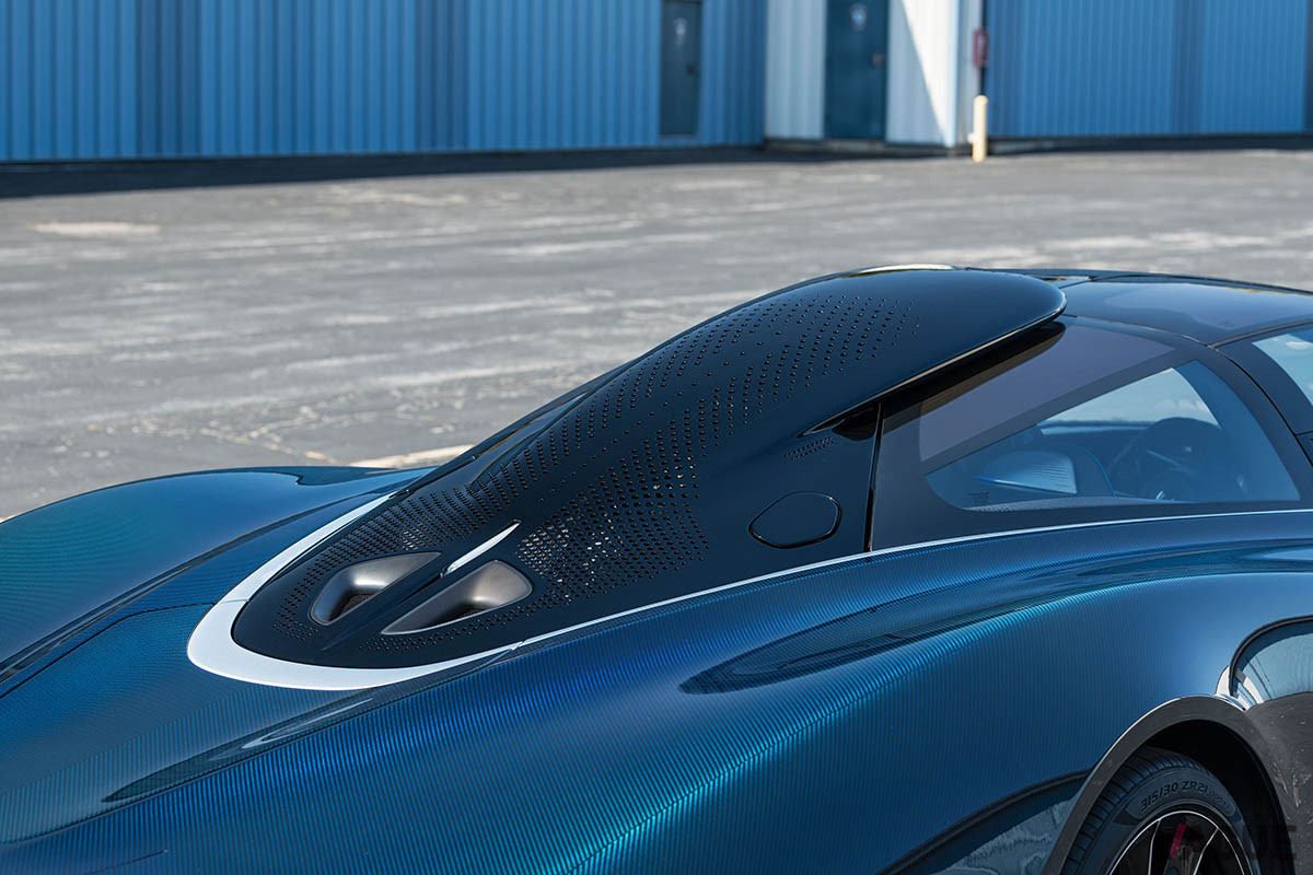 約3億4500万円で落札されたマクラーレン「スピードテール」（C）2021 Courtesy of RM Sotheby's