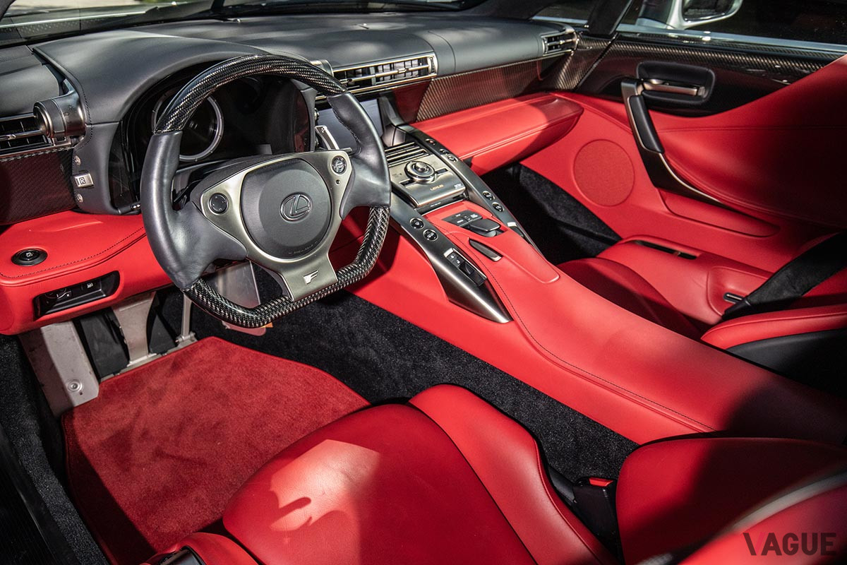 81万9000ドル（約8950万円）で落札されたレクサス「LFA」（C）2021 Courtesy of RM Sotheby's