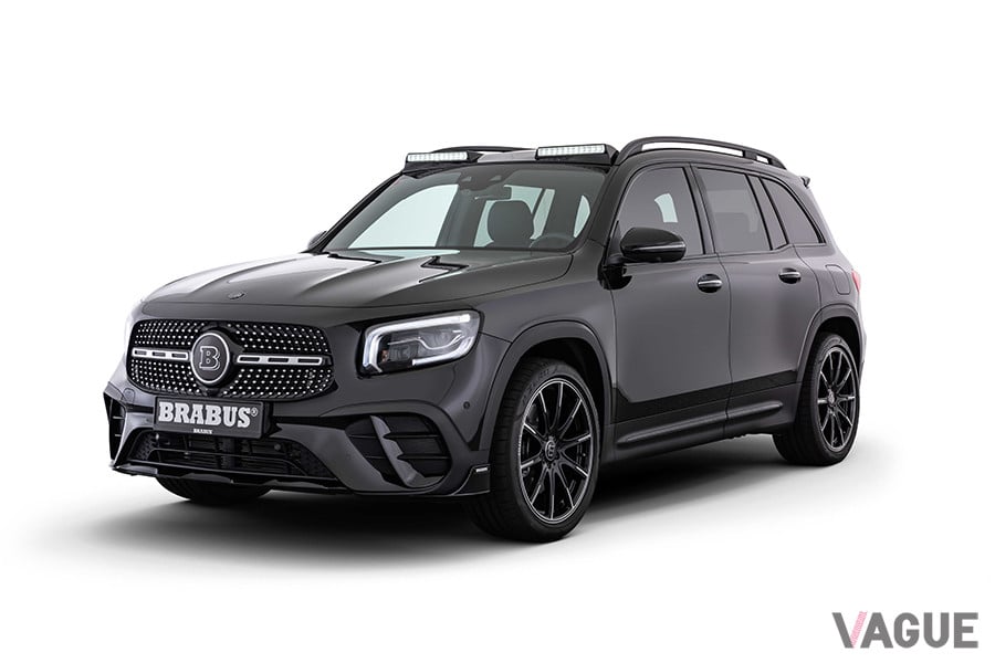 オフロード走行のために35mmアップしたブラバス「GLB」クラス