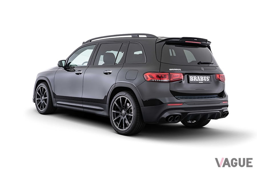 ポーツスプリングで車高を30mmローダウンさせたブラバス「GLB」クラス