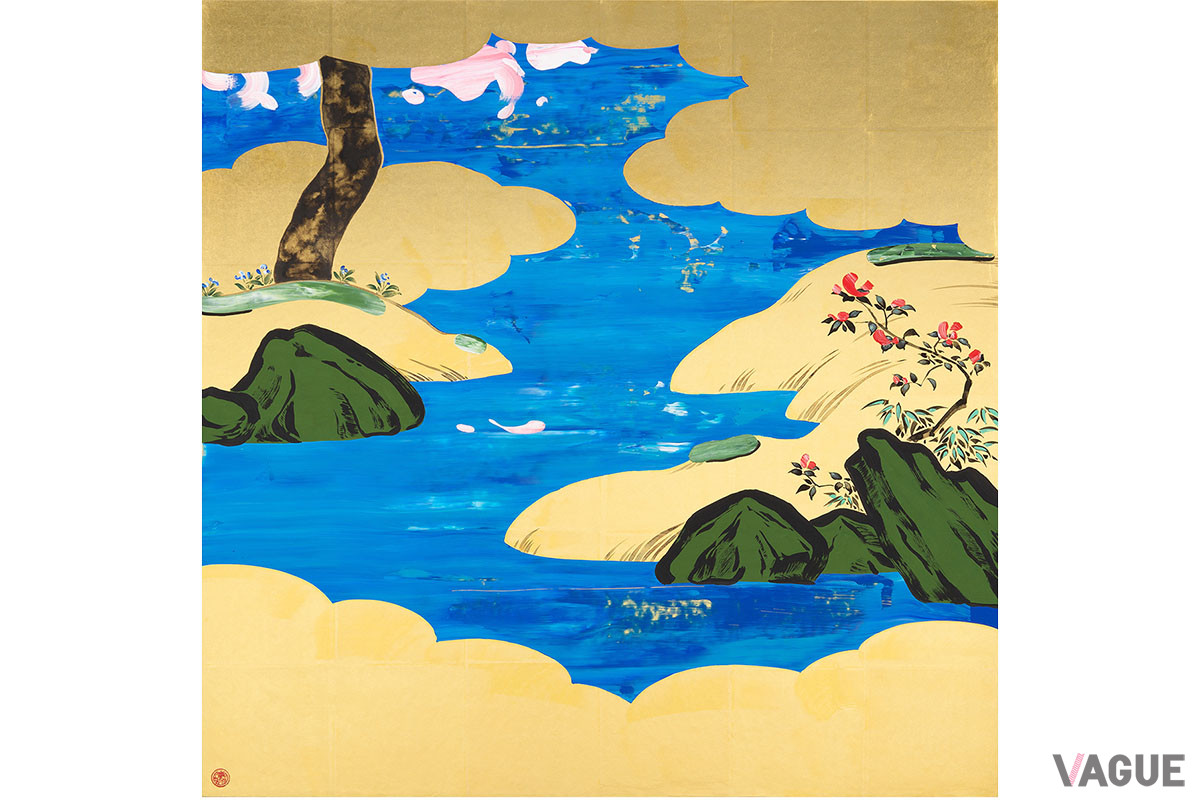 直島旅館「ろ霞」に展示される現代アートのイメージ