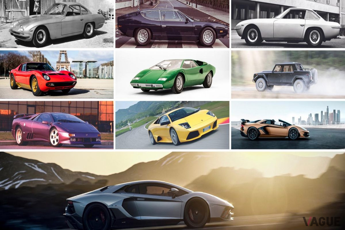 ランボルギーニの歴代V12モデル