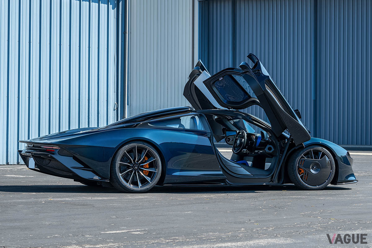 約3億4500万円で落札されたマクラーレン「スピードテール」（C）2021 Courtesy of RM Sotheby's