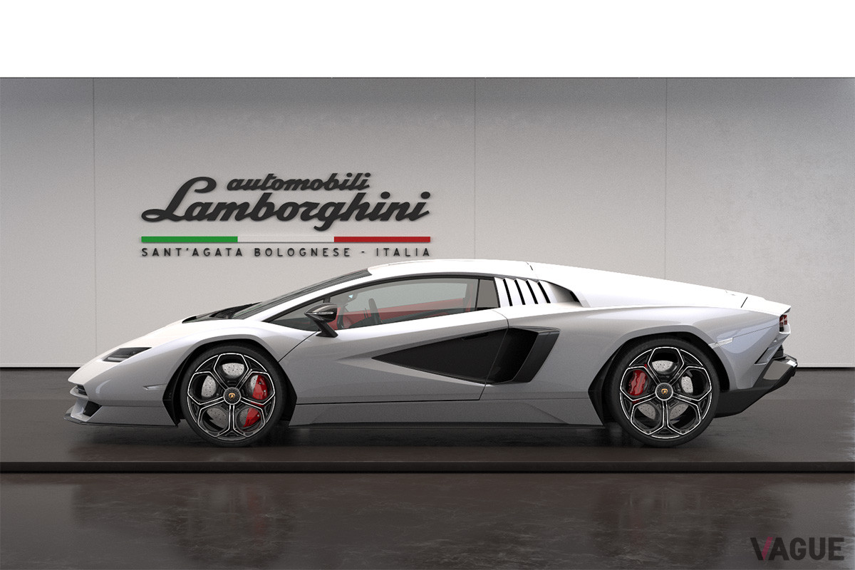 2021年8月に112台の限定生産が発表された、「カウンタックLPI800-4」