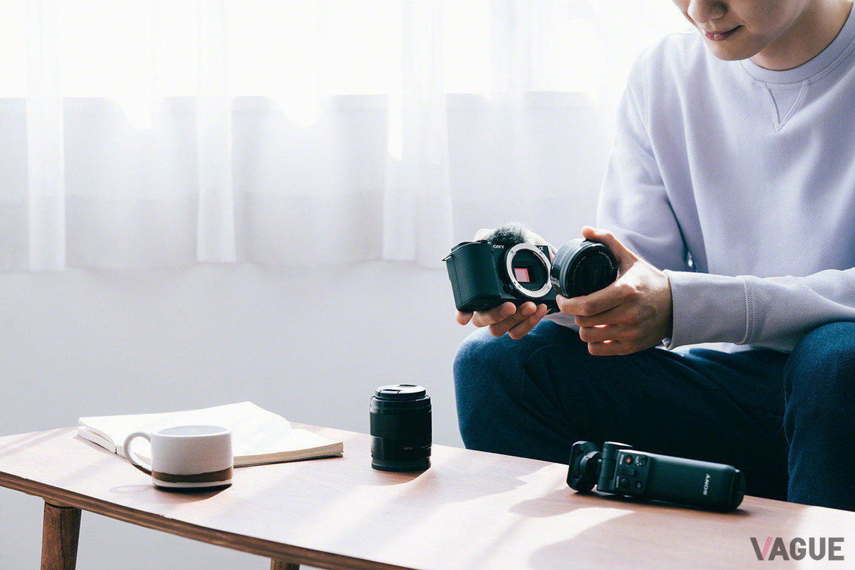 64本がラインナップされているソニーのEマウントレンズから、撮影イメージにマッチした1本を選んで撮影可能