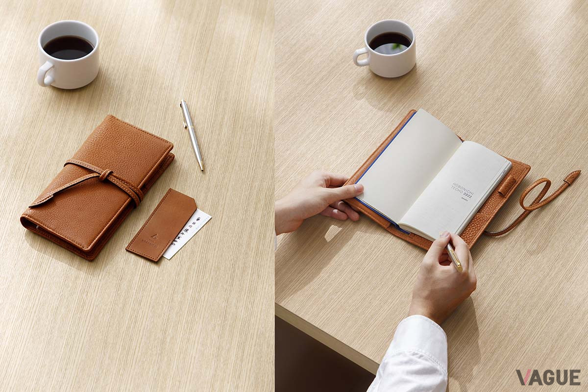「はじまりの手帳 ROLL（weeksサイズ）」は、スマートに携行できる縦型のウィークリーサイズ