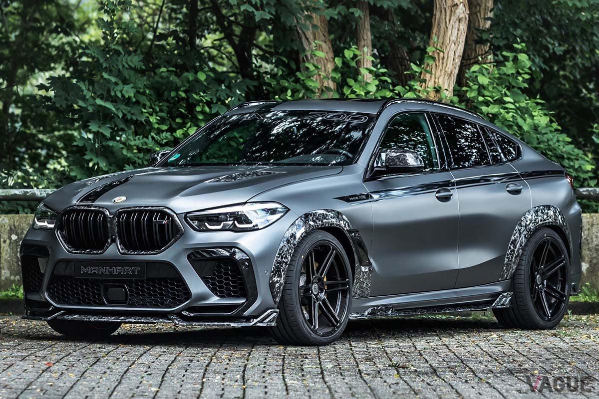 BMW「X6Mコンペティション」をベースにマンハートが仕立てた「MHX6 700 WB」