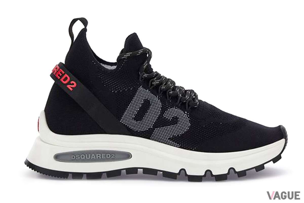 DSQUARED2「RUN DS2」／快適性とパフォーマンスを大幅に向上させる倍密度ソールにより、ランナーへの革命を表すモデル。よりアグレッシブな外観となり、ローカットとハイカットの両方が用意されている