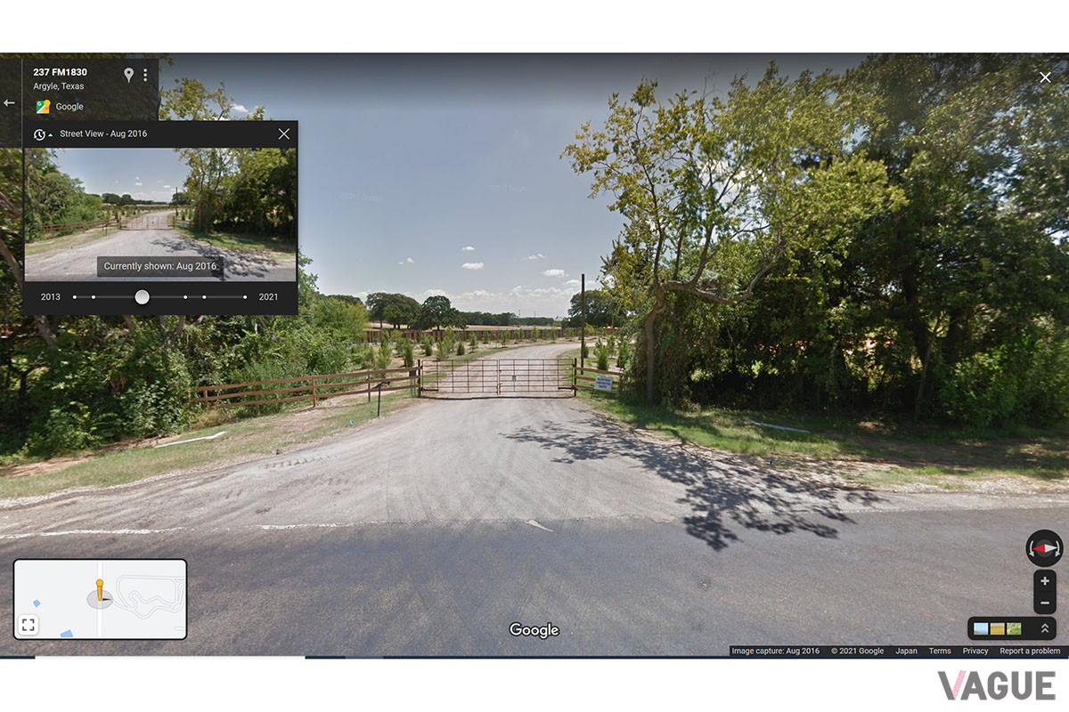 2016年に撮影されたストリートビュー（C）Google Map