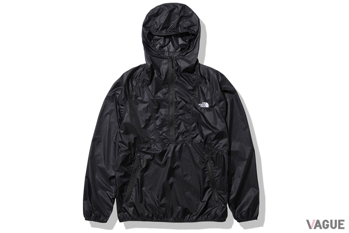 「Free Run Anorak」（MEN'S）のカラバリはブラック、ライトニングイエロー、ダークセージグリーン