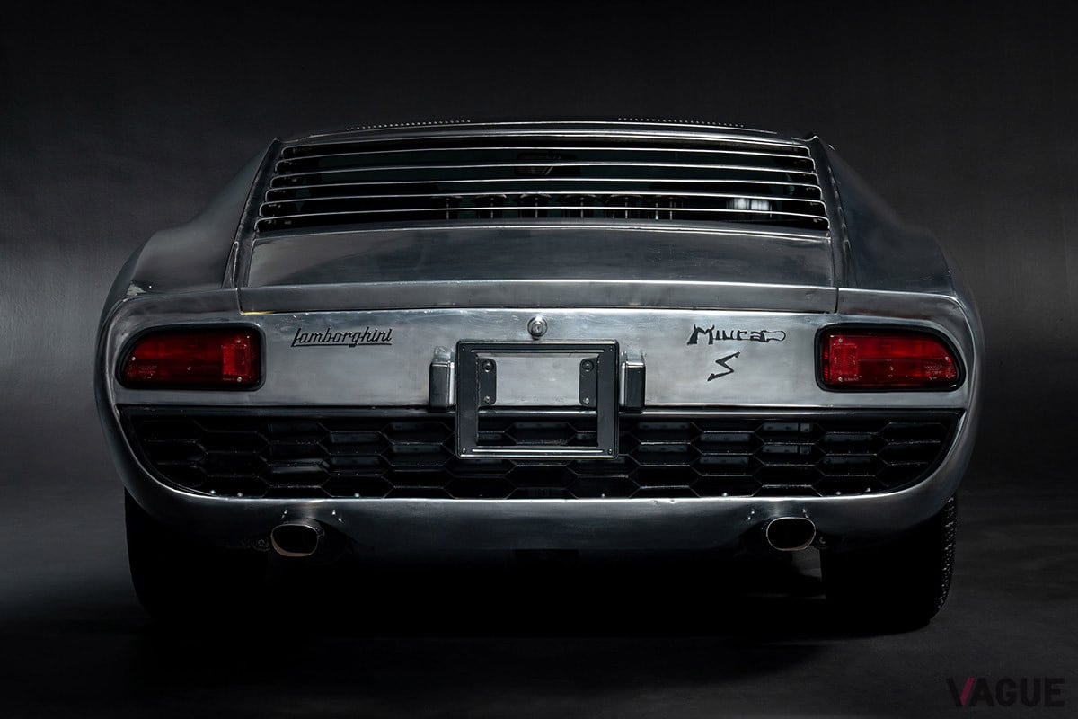 約2億3085万円で落札されたランボルギーニ「ミウラP400S」（C）2021 Courtesy of RM Sotheby's