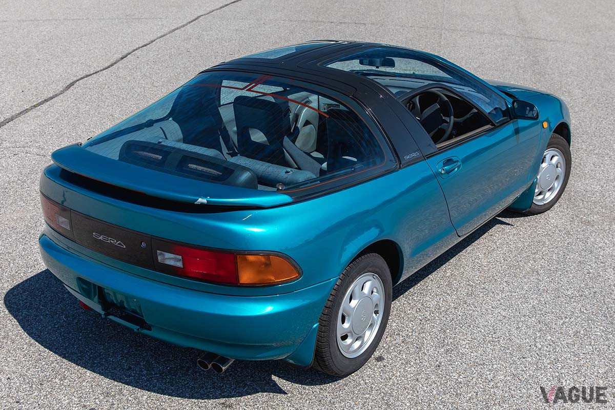 およそ203万円で落札されたトヨタ「セラ」（C）2021 Courtesy of RM Sotheby's