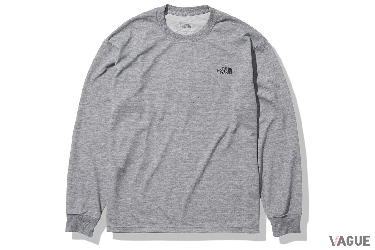 「L／S Free Run Rib Crew」（MEN'S）は優れた吸汗速乾機能を実現。全3色