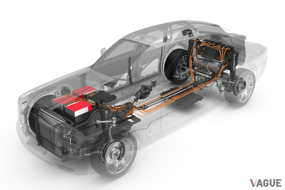 2011年に発表された「102EX」のコードネームでも知られる試作車「ファントム・エクスペリメンタル・エレクトリック（ファントムEE）」