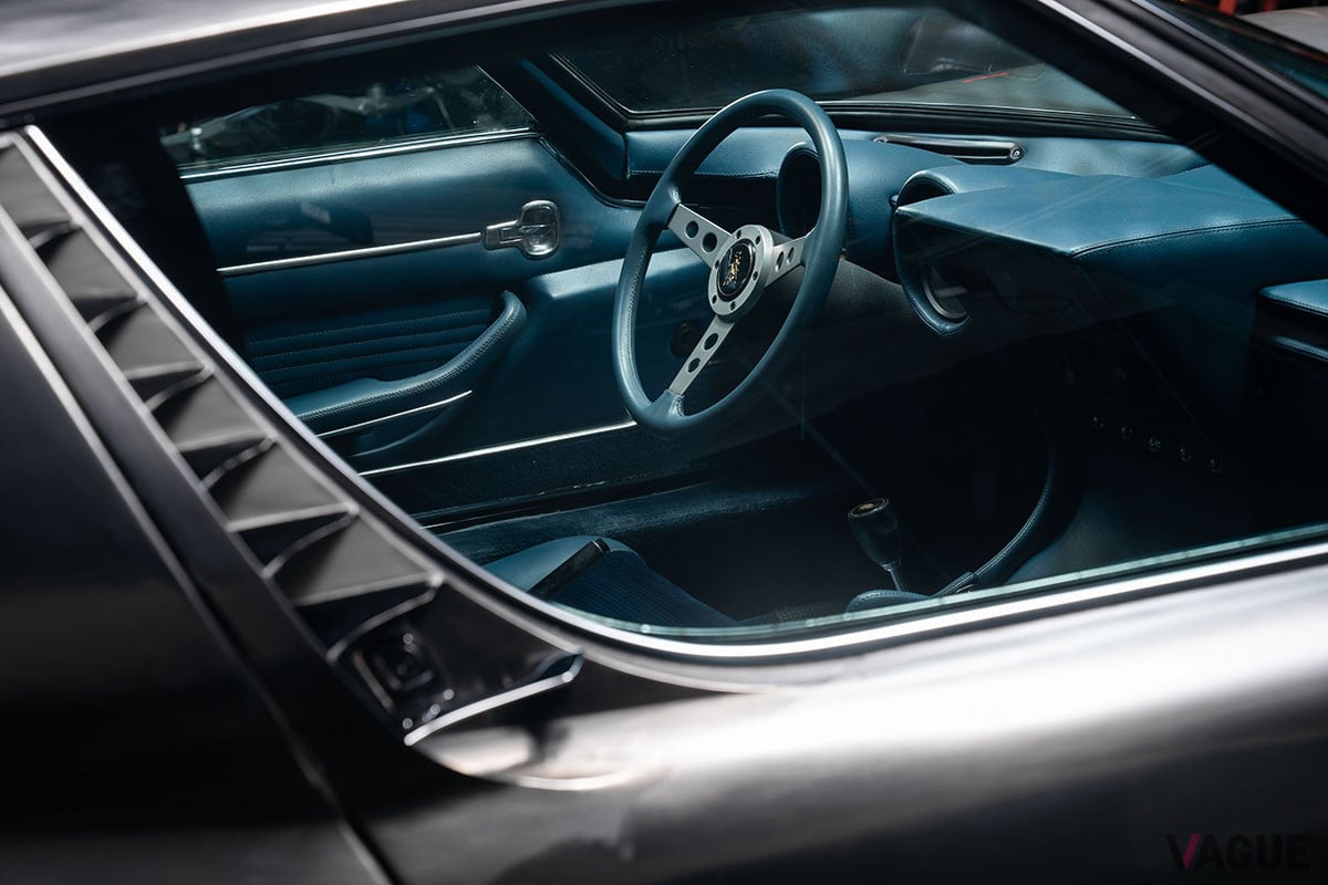 約2億3085万円で落札されたランボルギーニ「ミウラP400S」（C）2021 Courtesy of RM Sotheby's