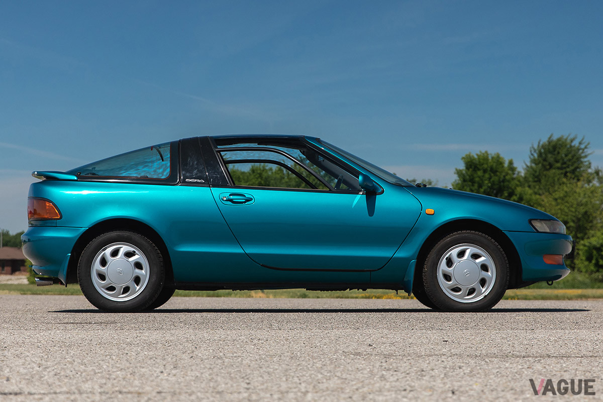 およそ203万円で落札されたトヨタ「セラ」（C）2021 Courtesy of RM Sotheby's