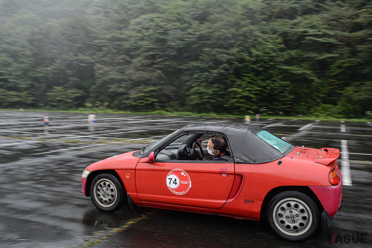 小さなホンダ・ビートもP.C.競技にチャレンジ