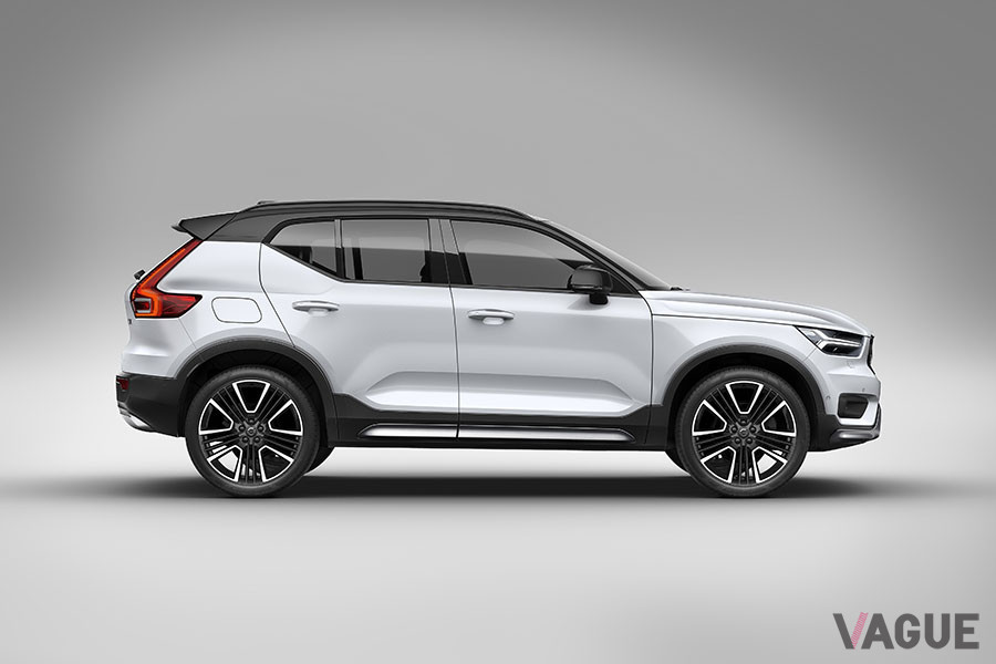 ボルボの販売台数2位はコンパクトSUV「XC40」。日本ではこのモデルがベストセラーだ。写真はXC40リチャージ　プラグインハイブリッド