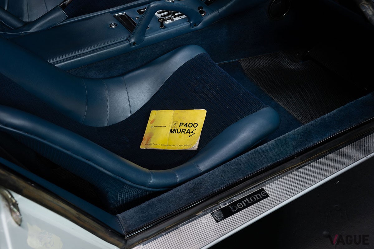 約2億3085万円で落札されたランボルギーニ「ミウラP400S」（C）2021 Courtesy of RM Sotheby's