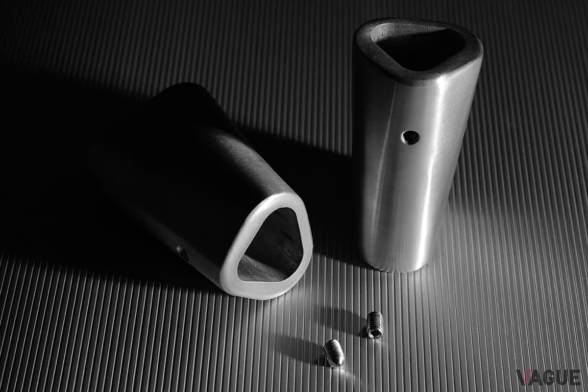 アルミキャストのキャップ