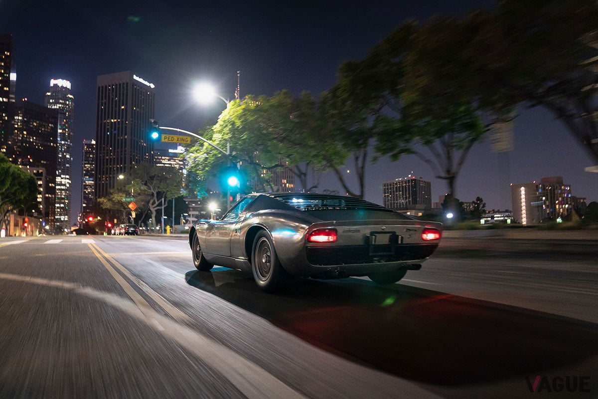 約2億3085万円で落札されたランボルギーニ「ミウラP400S」（C）2021 Courtesy of RM Sotheby's