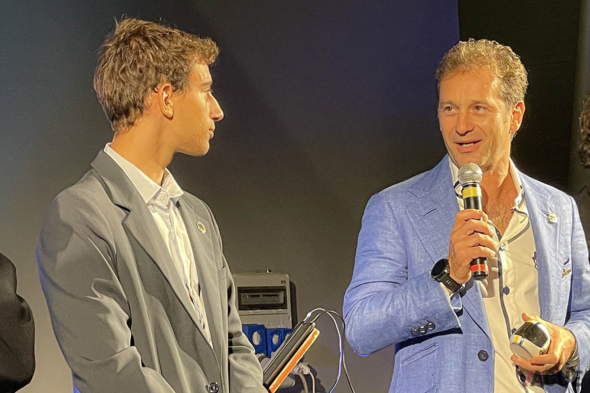 ヤノ・トゥルッリと息子のエンツォ