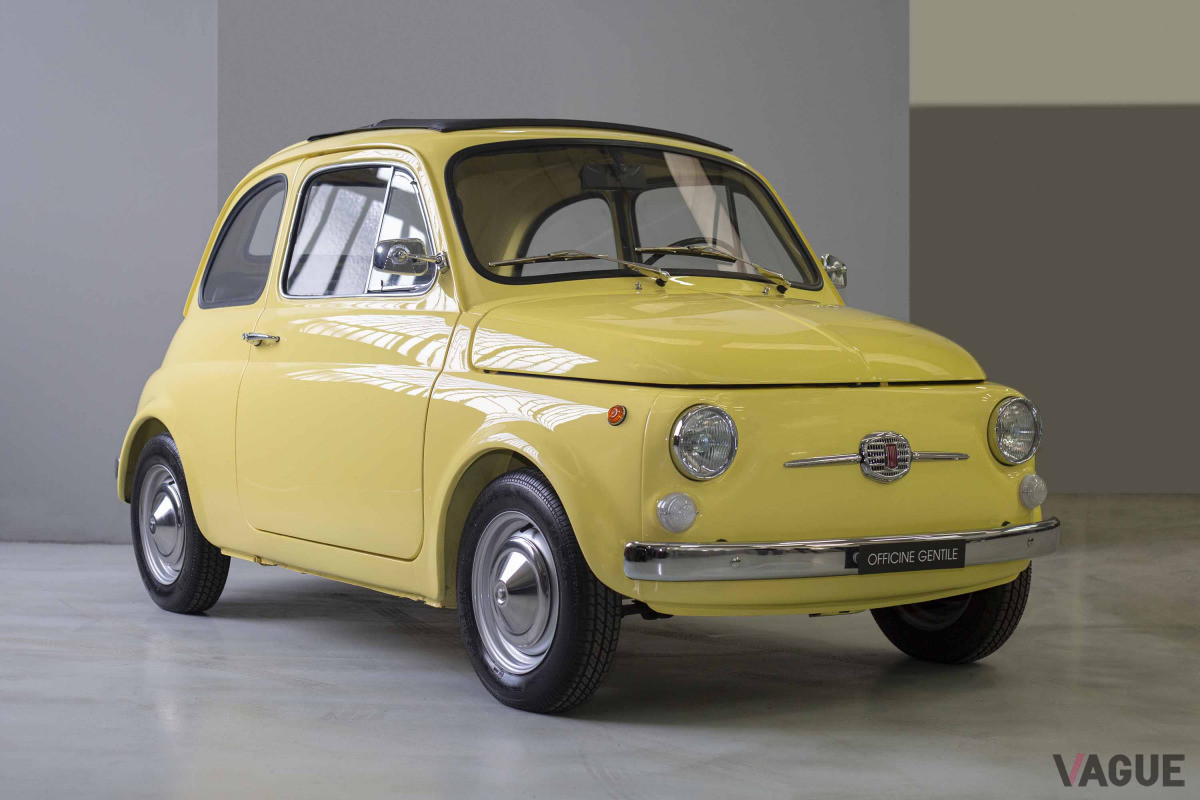フィアット「500ev」のフロント
