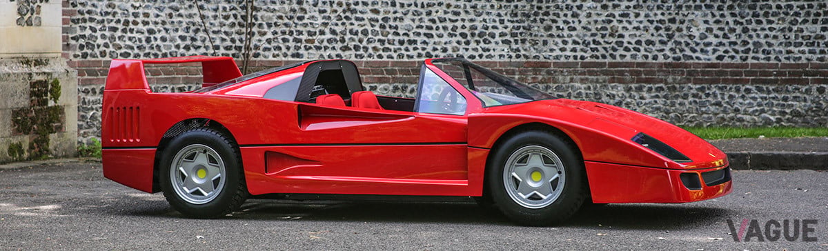 F40」のタルガトップ発見！ 本物のフェラーリが買えるお値段の
