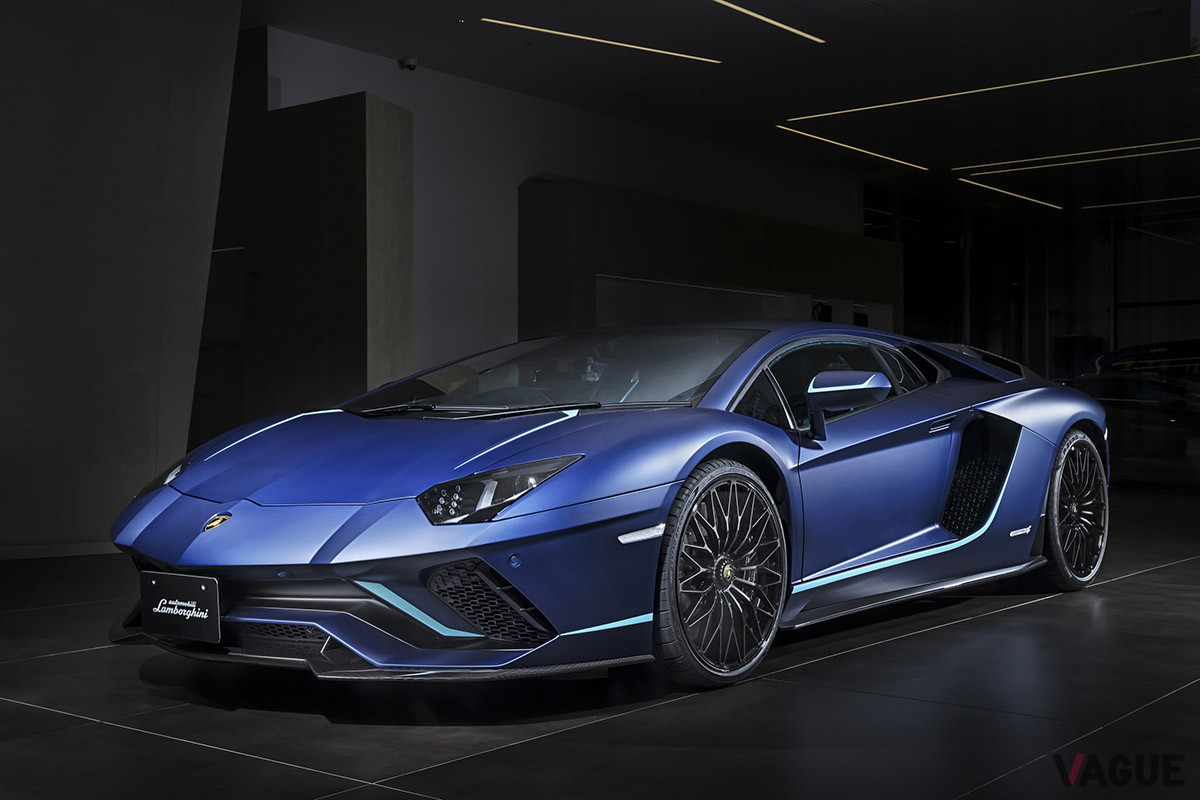 ランボルギー二「アヴェンタドールSジャパン リミテッド エディション」の7台のうちの1台