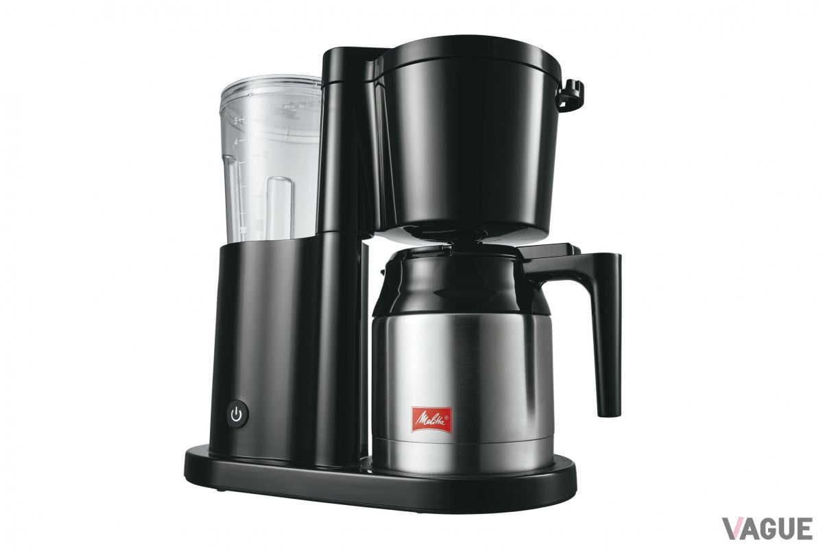 水タンクが取り外し可能で給水や洗浄がしやすく、浄水フィルターも搭載する「メリタ オルフィプラス」