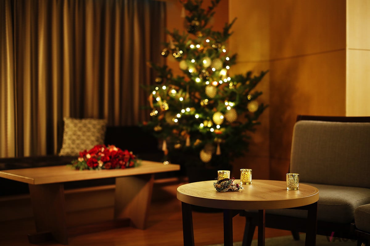 国産もみの木のクリスマス装飾