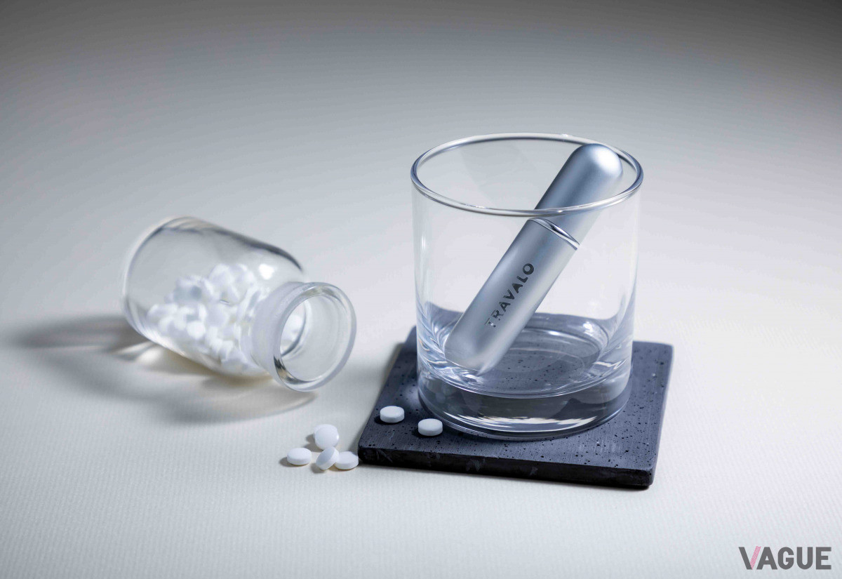 携帯しやすい手のひらサイズ。対応ノズル：2mmから5mm、容量：5.0mg
