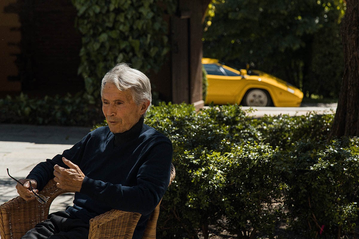 2021年の春、ランボルギーニ社のプレスオフィスは、マルチェッロ・ガンディーニ氏とのビデオインタビューをおこなった