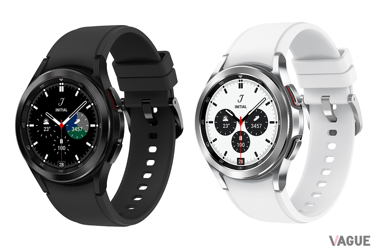 ケース径42mmの「Galaxy Watch4 Classic」。Classicにのみ回転ベゼルが搭載される