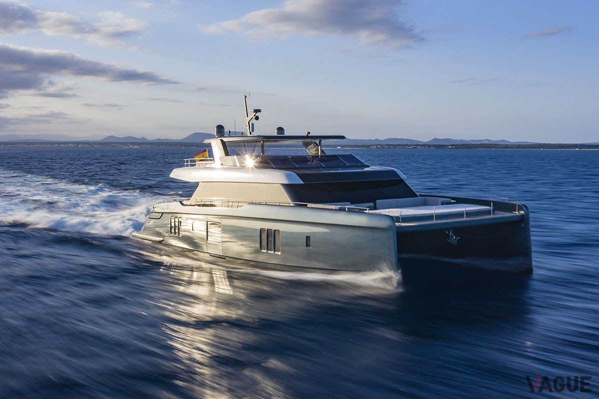 ホワイトパワーの価格は500万ドルにも及ぶという（C）Sunreef Yachts