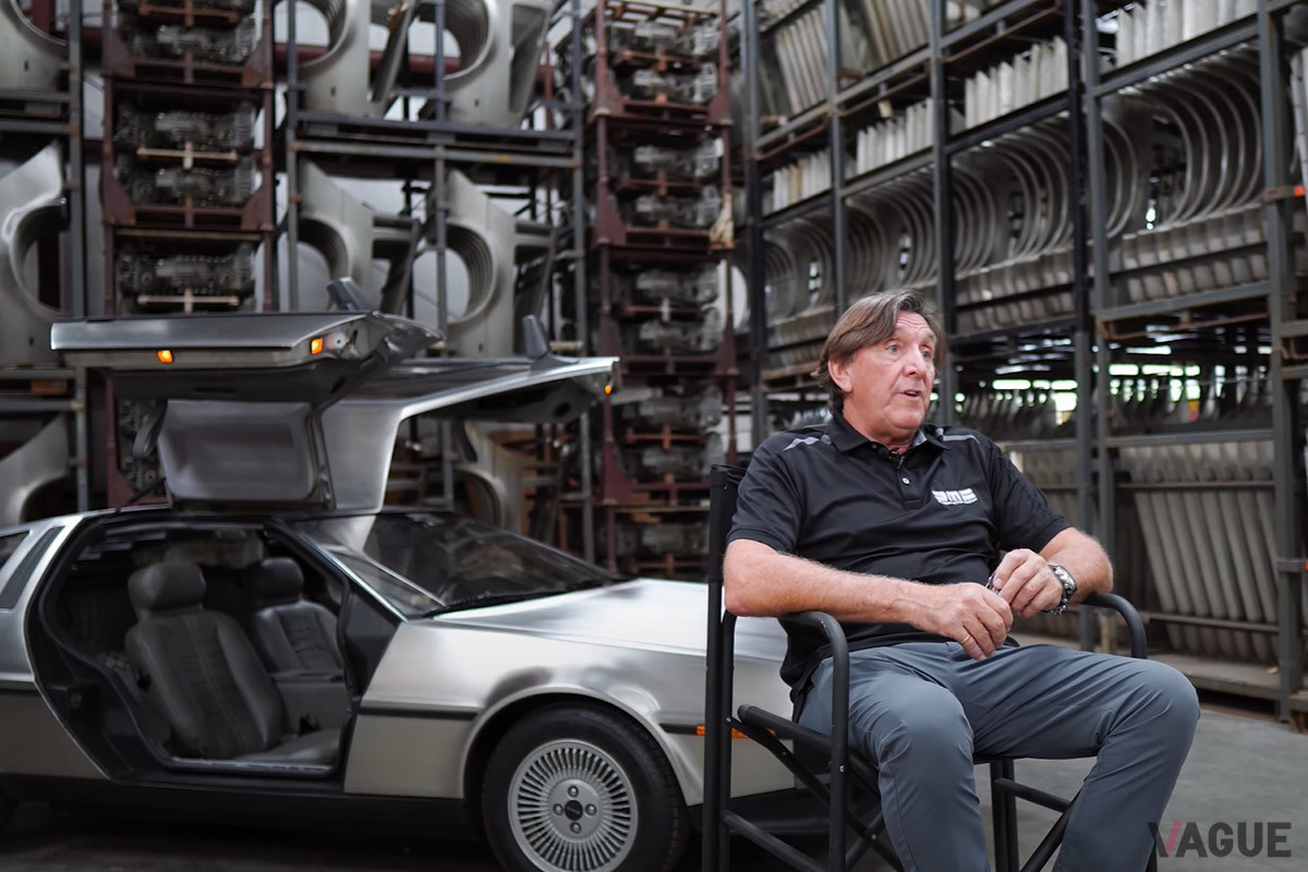 新生デロリアン・モーター・カンパニーのCEOであるスティーブン・ウィン。2011年には電気自動車版のDMCevを、ベンチャーメーカーのEpic EVと制作した（C）DeLorean Motor Company