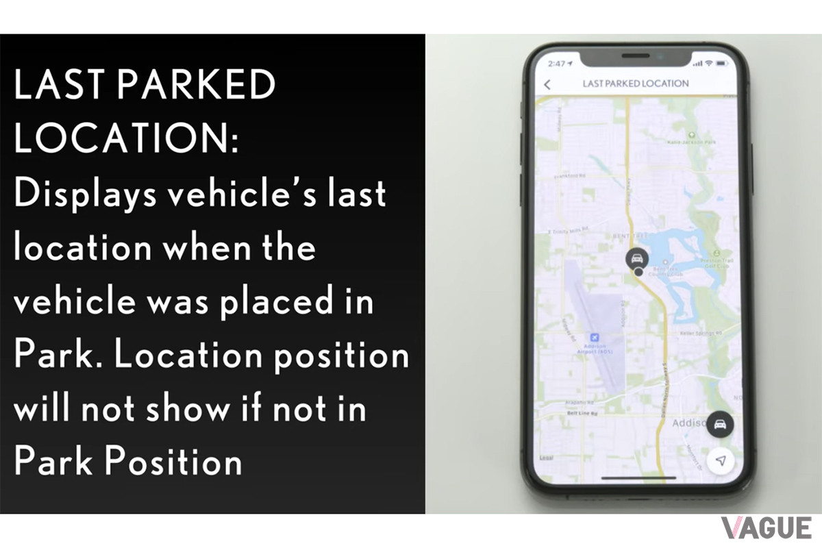 最後に駐車した場所を、マップで表示する機能も搭載している（C）Toyota Motor Sales, U.S.A., Inc.