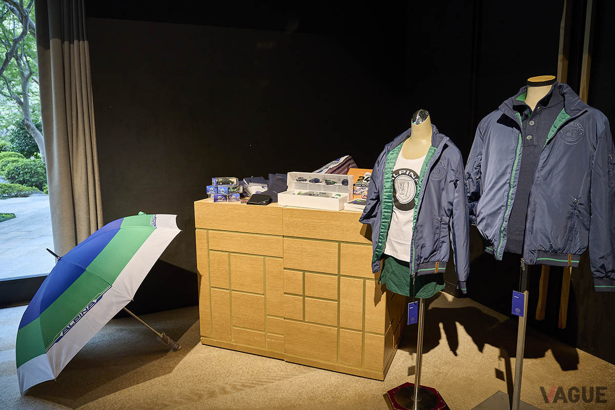 アルピナのライフスタイルコレクションも展示