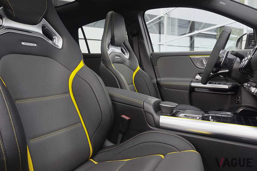 メルセデスAMG「GLA 45S 4MATIC+」のシート