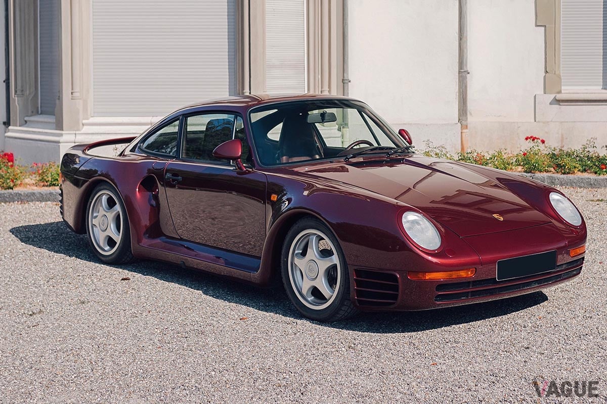 197万3750スイスフラン、日本円に換算すれば約2億4410万円で落札されたポルシェ「959」（C）2021 Courtesy of RM Sotheby's