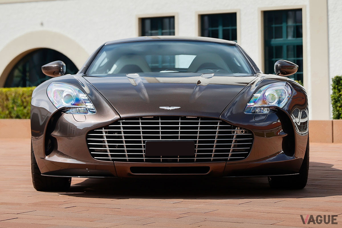 約2億800万円で落札されたアストンマーティン「One-77」（C）2021 Courtesy of RM Sotheby's