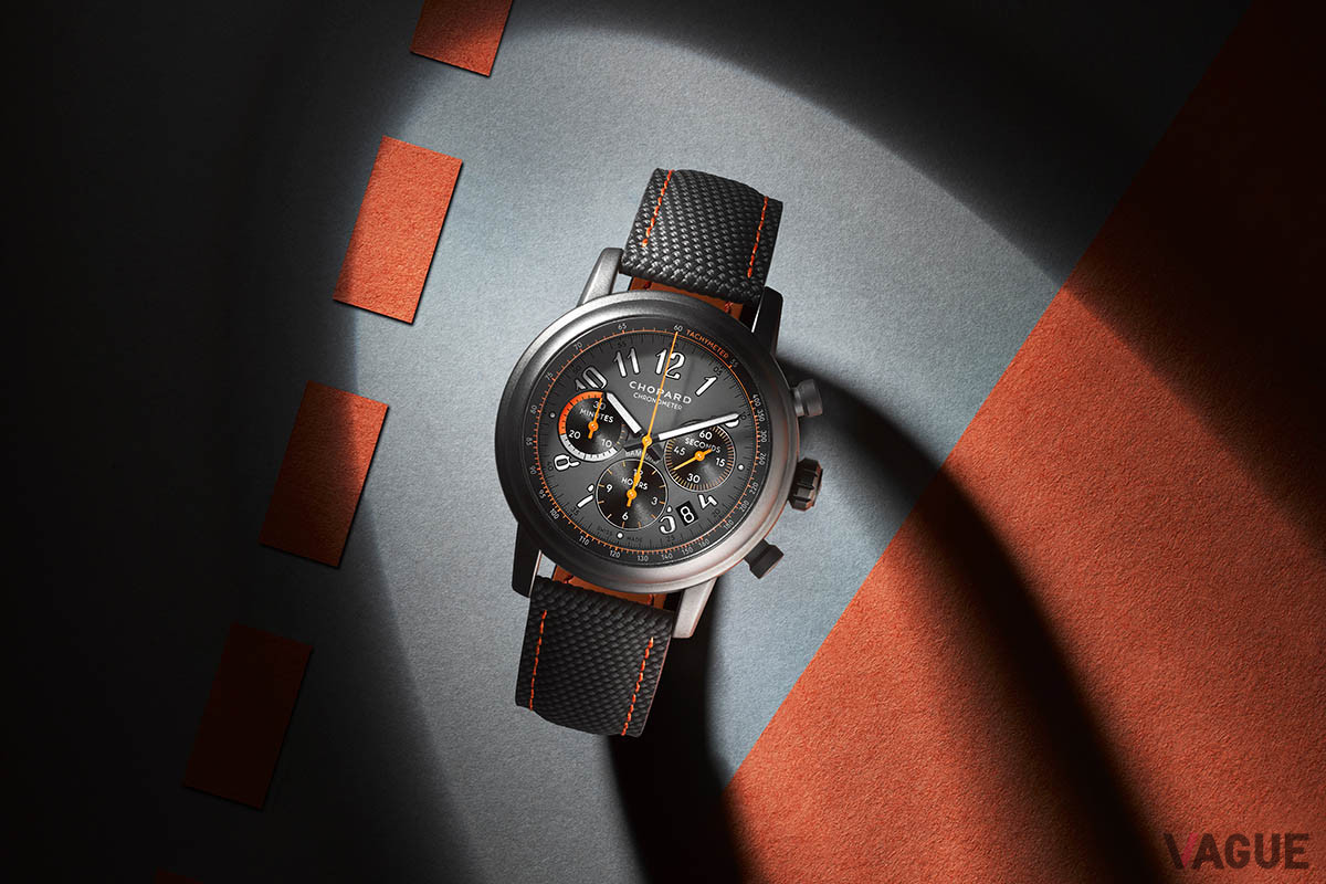 カーレースのムードをそのまま映した洒脱なデザイン