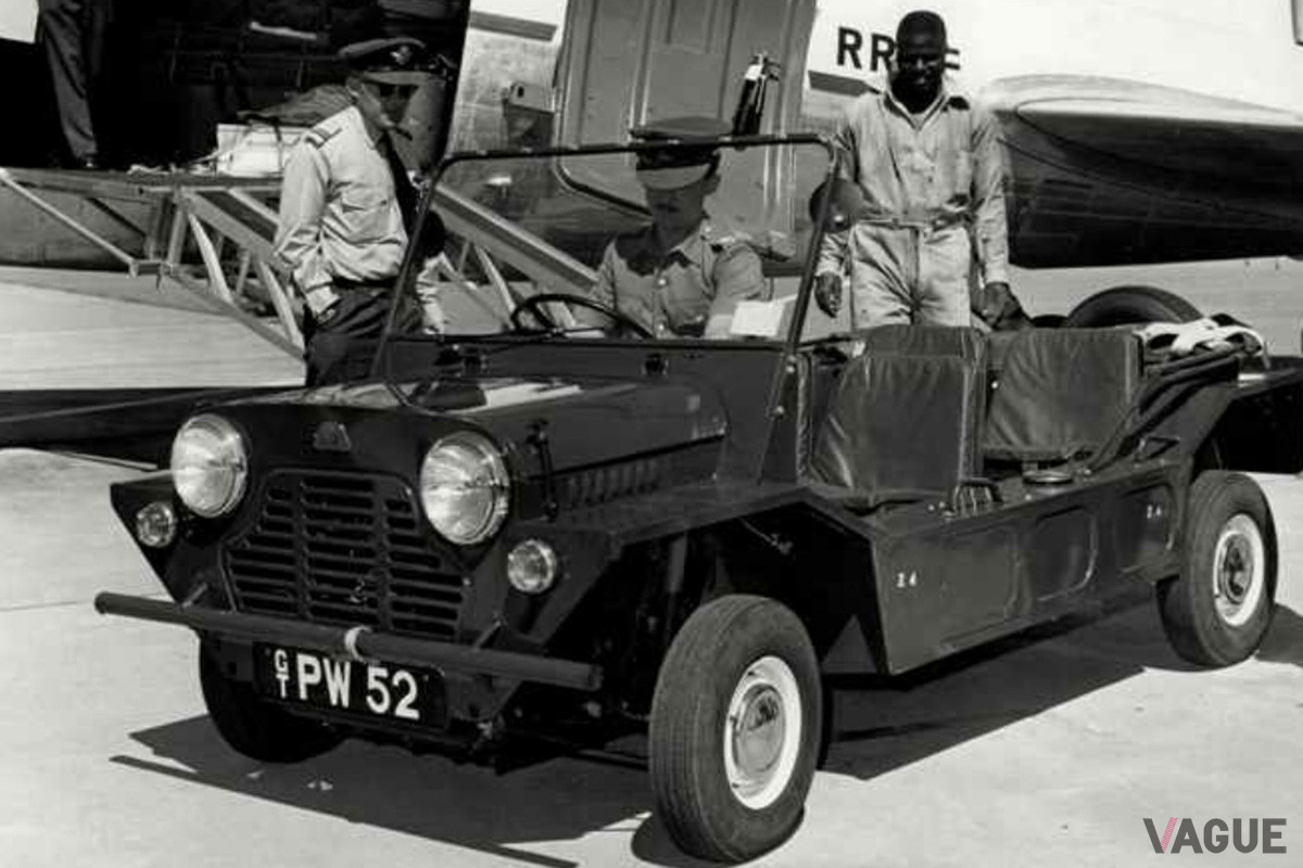 1959年に制作されたミニ・モークのプロトタイプ（C）Moke International